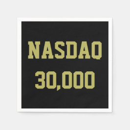 Guardanapo De Papel NASDAQ 30000 Stock Market Celebration