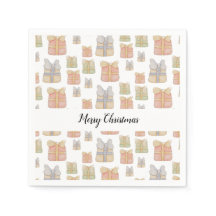 Natais vintages Bonitos Oferecem Arte Por Aquarela