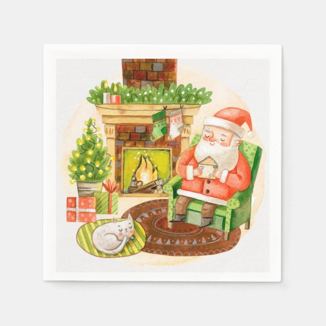 Guardanapo De Papel Natal (Frente)