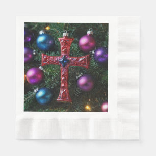 Guardanapo De Papel Natal Cruz Cristã