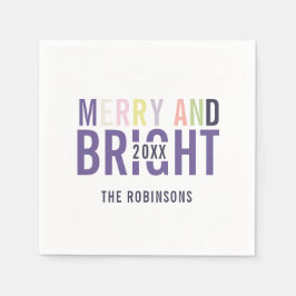 Guardanapo De Papel Natal da Paleta Ultra Violeta