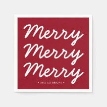 Natal de Feriado Personalizado Vermelho Feliz