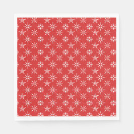 Guardanapo De Papel Natal Feriados Brancos Brancos Elegantes