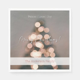 Guardanapo De Papel Natal Festivo Napkin - design de Natal quente