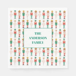 Guardanapo De Papel Natal Festivo Nozes Natal