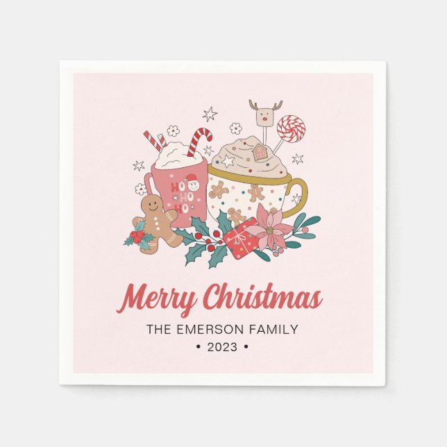 Guardanapo De Papel Natal Fofo (Frente)