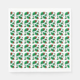 Guardanapo De Papel Natal Holly