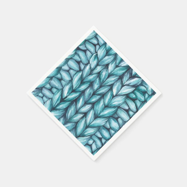 Guardanapo De Papel Natal Knited (Canto)