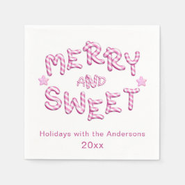 Guardanapo De Papel Natal Napkins Feliz Bright Candy Candy Feriado