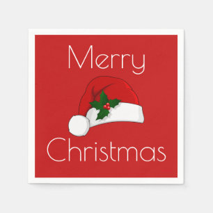 Guardanapo De Papel Natal Napkins Santa hat HAMbyWG