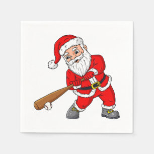 Guardanapo De Papel Natal Papai Noel Baseball Pitcher Boys T