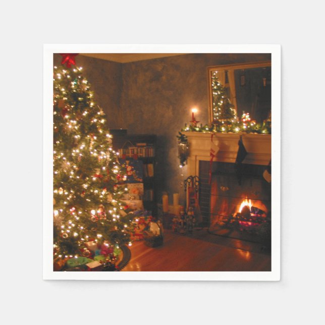 Guardanapo De Papel Natal tradicional (Frente)