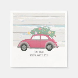 Guardanapo De Papel natal, xmas, babyboy, árvore de natal, carro