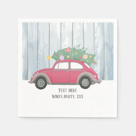 Guardanapo De Papel natal, xmas, babyboy, árvore de natal, carro