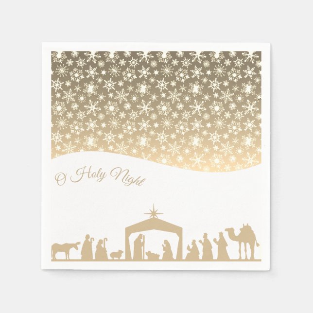 Guardanapo De Papel Natividade (Frente)