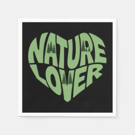 Guardanapo De Papel Nature Lover Cocktail Napkins