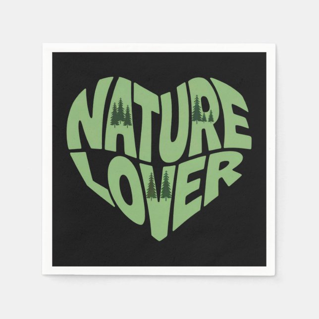 Guardanapo De Papel Nature Lover Cocktail Napkins (Frente)