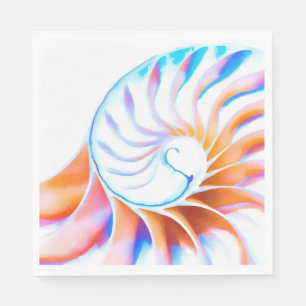 Guardanapo De Papel Nautilus Colorido