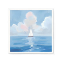 Navegação em azul | Pintura do Oceano Navegante Co