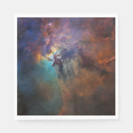 Guardanapo De Papel Nebulosa de Lagoa (Imagem Espacial Astronômica) (U