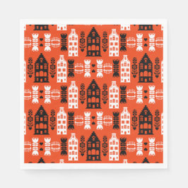 Guardanapo De Papel Neerlandês Folk Art Impressão