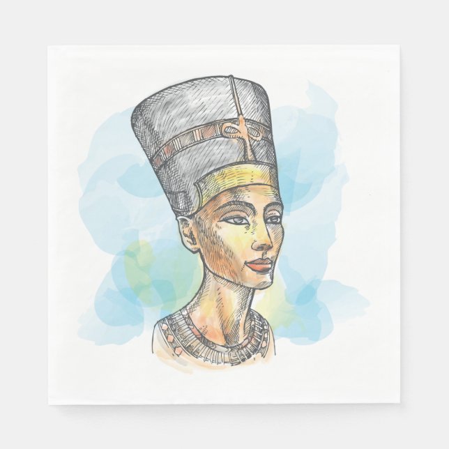 Guardanapo De Papel Nefertiti (Frente)
