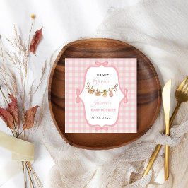 Guardanapo De Papel Neném rosa, chá bebê, crescido localmente