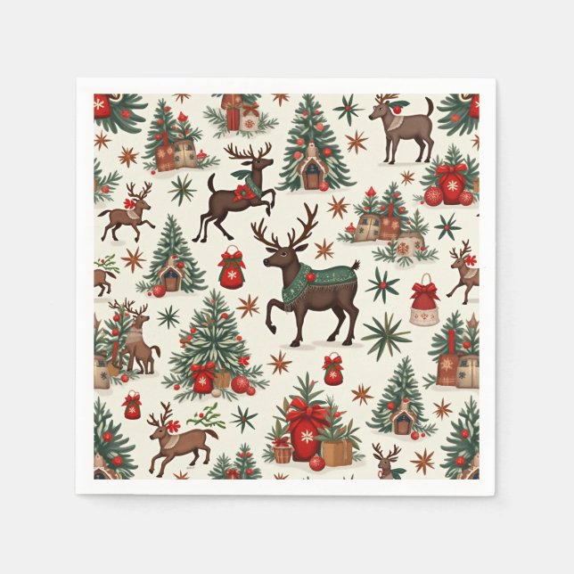Guardanapo De Papel nepkin natal (Frente)