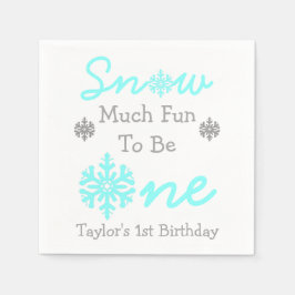 Guardanapo De Papel Neve Muito Divertido Para Ser Um