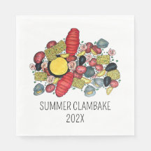 New England Clambake Lobstake Boil Block Party