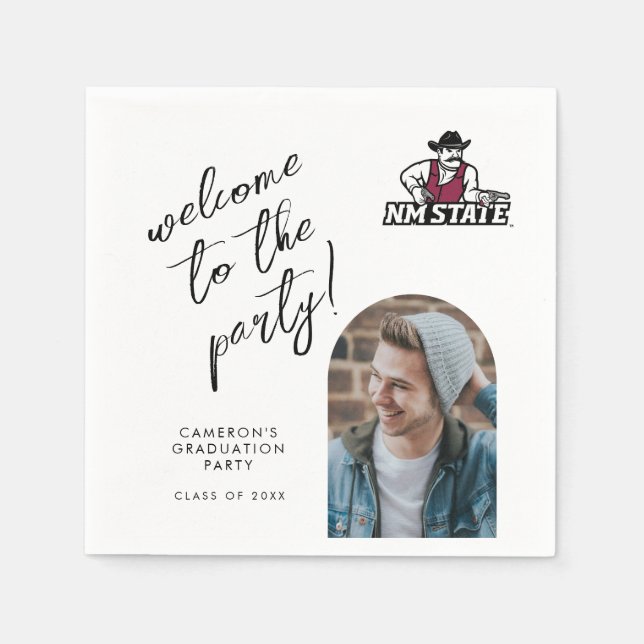 Guardanapo De Papel New Mexico State University Graduation (Frente)