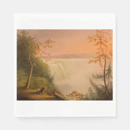 Guardanapo De Papel Niagara Falls (Faixas de Ferradura) (Rembrandt Pea