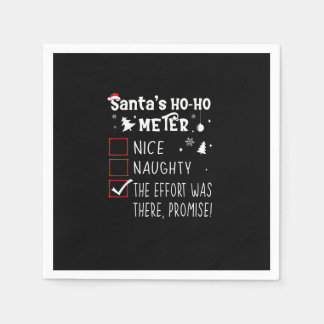 Guardanapo De Papel Nice Naughty The Was There Promise Christmas 