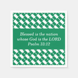 Guardanapo De Papel NIGÉRIA FLAG Christian Personalizado