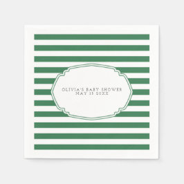 Guardanapo De Papel Ninho de chá de fraldas de golfe verde