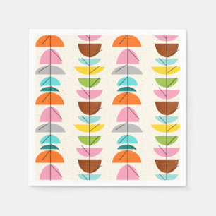 Guardanapo De Papel Ninhos Coloridos Retroativos