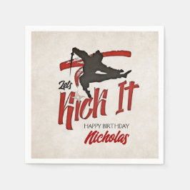 Guardanapo De Papel Ninja Birthday