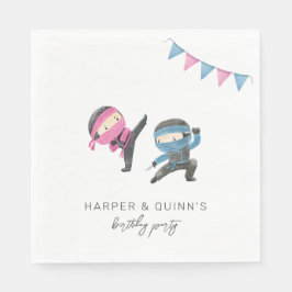 Guardanapo De Papel Ninja Party Paper Napkins