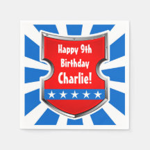 Ninja Patriotic Warrior Boys - Partido Aniversário