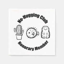 Guardanapo De Papel No Hugging Club