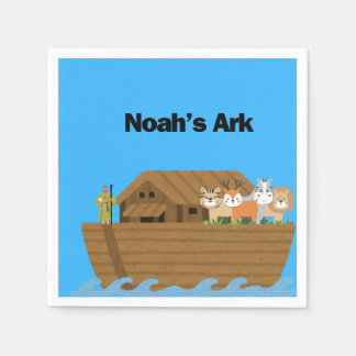 Guardanapo De Papel Noah's Ark Party Napkins Kids