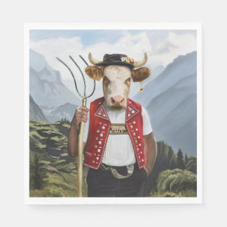 Guardanapo De Papel Noble Beasts - Dandy Cow