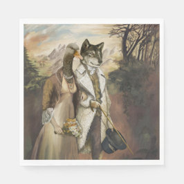 Guardanapo De Papel Noble Beasts - Wolf in Sheep's Clothing 