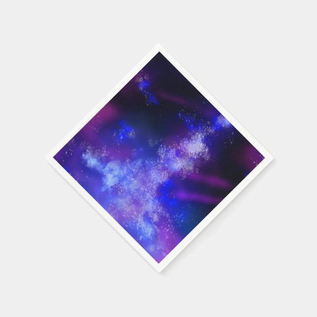 Guardanapo De Papel Noite Azul Esapphire Napkin (Canto)