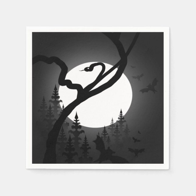 Guardanapo De Papel Noite Encantada (Frente)