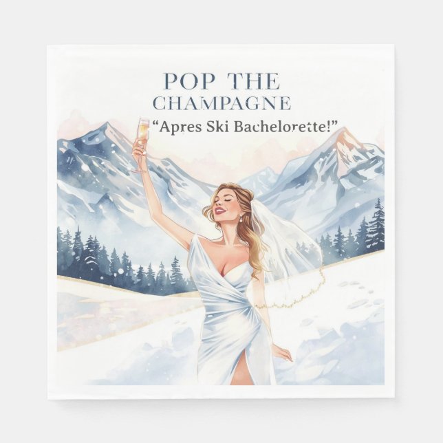 Guardanapo De Papel Noiva de Fim de Semana de Despedida de Solteira na (Frente)