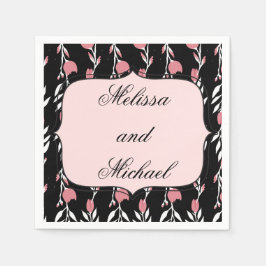 Guardanapo De Papel Noiva e noiva rosa rosa rosa rosa rosa rosa