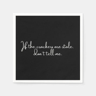 Guardanapo De Papel Noiva engraçada festa negra