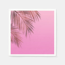 Guardanapo De Papel Noiva Rosa Dourado Bronze Ciclone das Bahamas