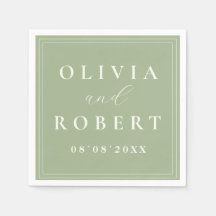 Noiva Verde Personalizado Casal Nomes Casamento